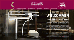 Desktop Screenshot of meisterbaeckerei.de